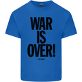 War Is Over if You Want It John Lennon Kids T-Shirt Childrens Royal Blue