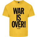 War Is Over if You Want It John Lennon Kids T-Shirt Childrens Yellow