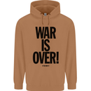 War Is Over if You Want It John Lennon Mens 80% Cotton Hoodie Caramel Latte