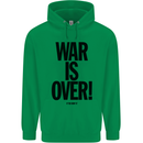 War Is Over if You Want It John Lennon Mens 80% Cotton Hoodie Irish Green