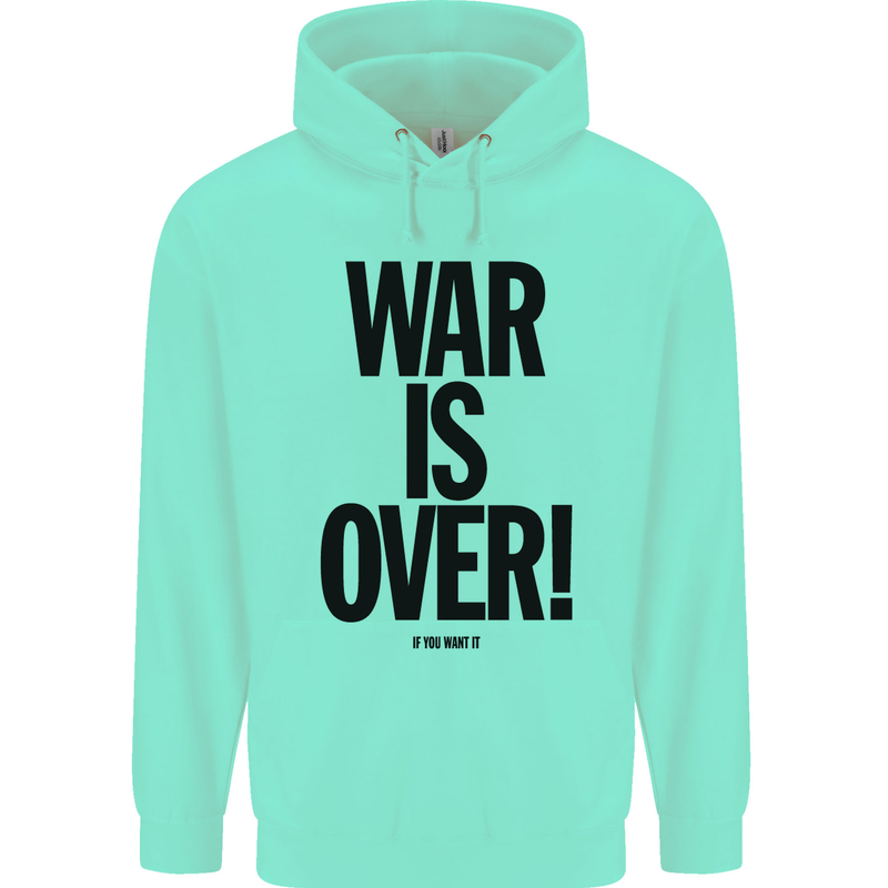 War Is Over if You Want It John Lennon Mens 80% Cotton Hoodie Peppermint