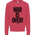 War Is Over if You Want It John Lennon Mens Sweatshirt Jumper Heliconia
