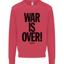 War Is Over if You Want It John Lennon Mens Sweatshirt Jumper Heliconia