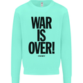 War Is Over if You Want It John Lennon Mens Sweatshirt Jumper Peppermint