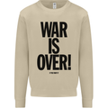 War Is Over if You Want It John Lennon Mens Sweatshirt Jumper Sand