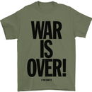 War Is Over if You Want It John Lennon Mens T-Shirt Cotton Gildan Military Green