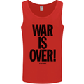 War Is Over if You Want It John Lennon Mens Vest Tank Top Red