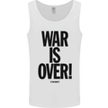 War Is Over if You Want It John Lennon Mens Vest Tank Top White