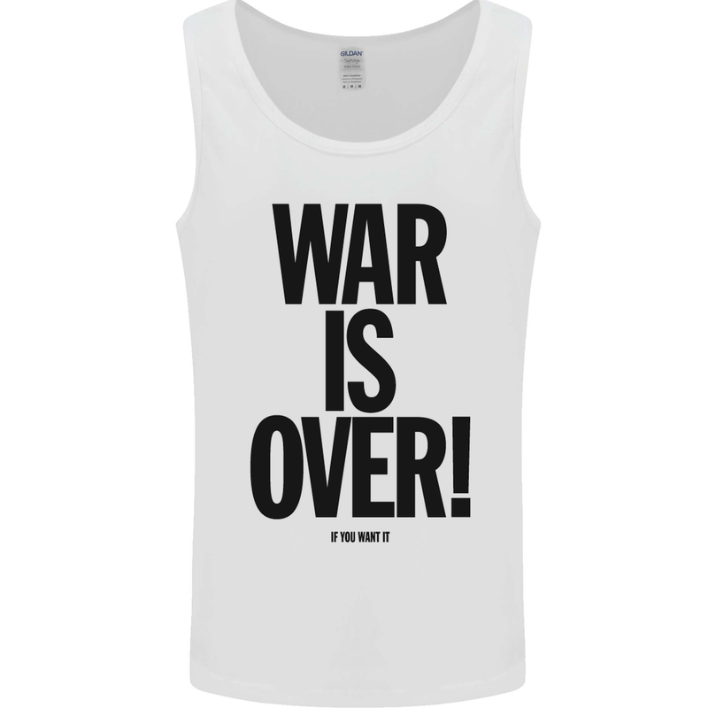 War Is Over if You Want It John Lennon Mens Vest Tank Top White