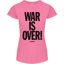 War Is Over if You Want It John Lennon Womens Petite Cut T-Shirt Azalea