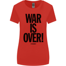 War Is Over if You Want It John Lennon Womens Wider Cut T-Shirt Red
