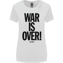War Is Over if You Want It John Lennon Womens Wider Cut T-Shirt White