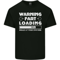 Warning Fart Loading Funny Farting Dad Kids T-Shirt Childrens Black