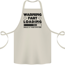 Warning Fart Loading Funny Farting Rude Cotton Apron 100% Organic Natural