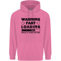 Warning Fart Loading Funny Farting Rude Mens 80% Cotton Hoodie Azelea