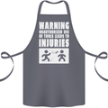 Warning Tools Builder Plumber Electrician Cotton Apron 100% Organic Steel