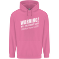 Warning Will Talk About Cars Funny Childrens Kids Hoodie Azalea