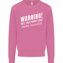 Warning Will Talk About Cars Funny Mens Sweatshirt Jumper Azalea