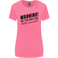 Warning Will Talk About Cars Womens Wider Cut T-Shirt Azalea