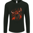 Warrior Cry Viking Valhalla Odin Norse Gods Mens Long Sleeve T-Shirt Black