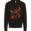 Warrior Cry Viking Valhalla Odin Norse Gods Mens Sweatshirt Jumper Black