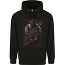 Warrior of the Samurai Japanese MMA Childrens Kids Hoodie Black