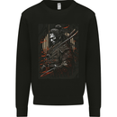 Warrior of the Samurai Japanese MMA Kids Sweatshirt Jumper Black