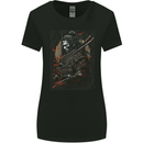 Warrior of the Samurai Japanese MMA Womens Wider Cut T-Shirt Black