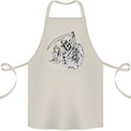 Wasted Life Grim Reaper Gothic Biker Skull Cotton Apron 100% Organic Natural