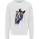 Watercolour Horse Mens Sweatshirt Jumper White