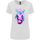 Watercolour Horse Womens Wider Cut T-Shirt White