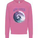 Wave Chaser Surfing Surfer Mens Sweatshirt Jumper Azalea