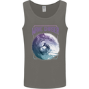Wave Chaser Surfing Surfer Mens Vest Tank Top Charcoal