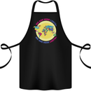 We Are Here LGBT Cotton Apron 100% Organic Black