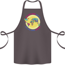 We Are Here LGBT Cotton Apron 100% Organic Dark Grey