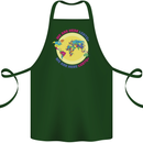 We Are Here LGBT Cotton Apron 100% Organic Forest Green