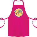 We Are Here LGBT Cotton Apron 100% Organic Pink