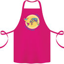 We Are Here LGBT Cotton Apron 100% Organic Pink