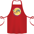 We Are Here LGBT Cotton Apron 100% Organic Red