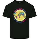 We Are Here LGBT Kids T-Shirt Childrens Black