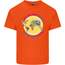 We Are Here LGBT Kids T-Shirt Childrens Orange