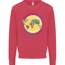 We Are Here LGBT Mens Sweatshirt Jumper Heliconia