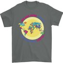 We Are Here LGBT Mens T-Shirt Cotton Gildan Charcoal