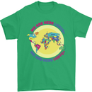 We Are Here LGBT Mens T-Shirt Cotton Gildan Irish Green
