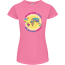 We Are Here LGBT Womens Petite Cut T-Shirt Azalea
