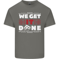 We Get It Done Funny IT Professional Tecky Kids T-Shirt Childrens Charcoal