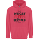 We Get It Done Funny Tecky  IT Professional Childrens Kids Hoodie Heliconia