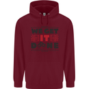 We Get It Done Funny Tecky  IT Professional Childrens Kids Hoodie Maroon