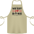 We Get It Done Funny Tecky  IT Professional Cotton Apron 100% Organic Khaki