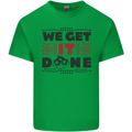 We Get It Done Funny Tecky  IT Professional Kids T-Shirt Childrens Irish Green